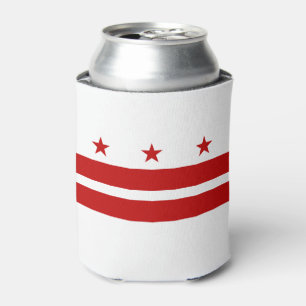 Rafraîchisseur Pour Canette Drapeau d'État de Washington DC