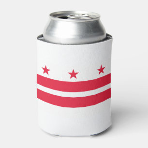Rafraîchisseur Pour Canette Drapeau d'État de Washington DC