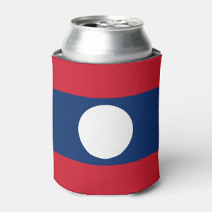 Rafraîchisseur Pour Canette Drapeau du Laos