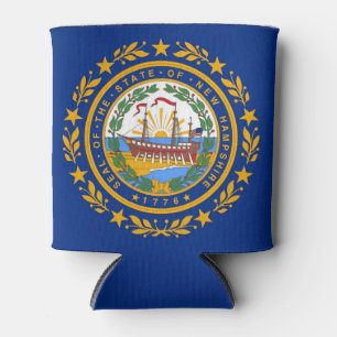 Rafraîchisseur Pour Canette Drapeau du New Hampshire