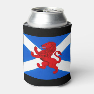 Rafraîchisseur Pour Canette Drapeau effréné rouge de Saint Andrews de lion d