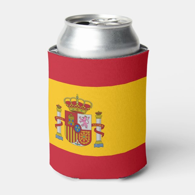 Rafraîchisseur Pour Canette Drapeau Espagne (Can devant)