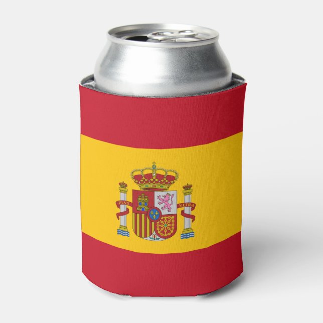 Rafraîchisseur Pour Canette Drapeau Espagne - Bandera de Espana (Can devant)