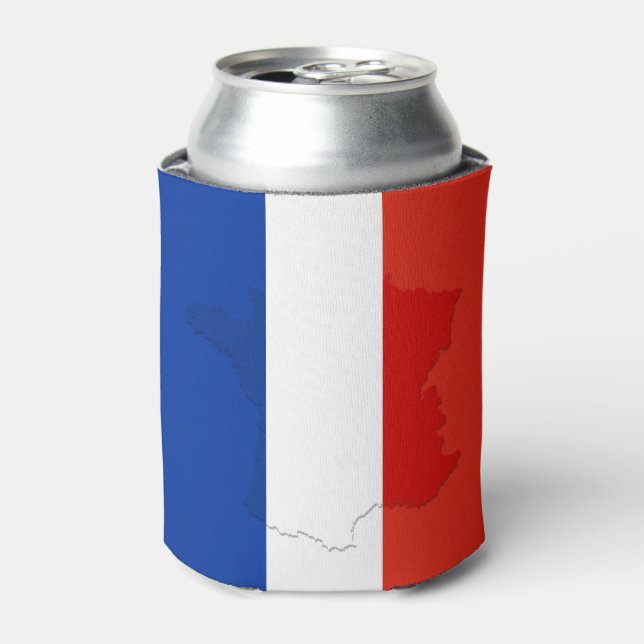 Rafraîchisseur Pour Canette drapeau français (Can devant)