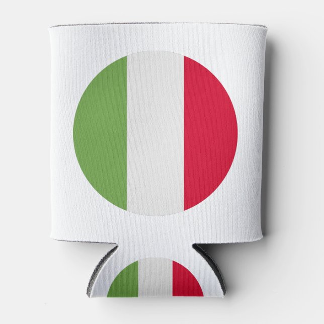 Rafraîchisseur Pour Canette Drapeau Italie (Devant)