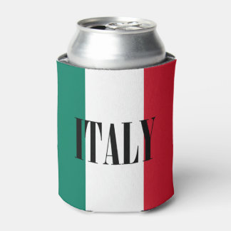 Rafraîchisseur Pour Canette Drapeau italien Italia Il Tricolore