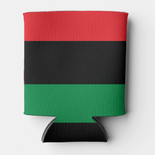 Rafraîchisseur Pour Canette Drapeau panafricain, Joyeux Kwanzaa
