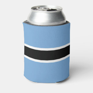 Rafraîchisseur Pour Canette Drapeau patriotique du Botswana