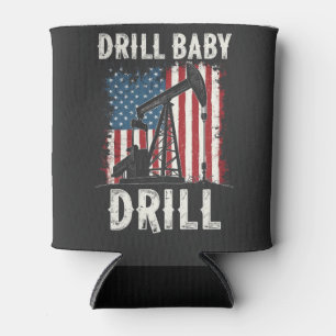 Rafraîchisseur Pour Canette Drill Baby Drill American Trump Energy Economy