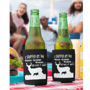 Rafraîchisseur Pour Canette Drôle Citation de chasse de cerfs Hobby Sport