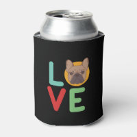Drôle J'Aime French Bulldog Je Coeur Mon Amoureux 