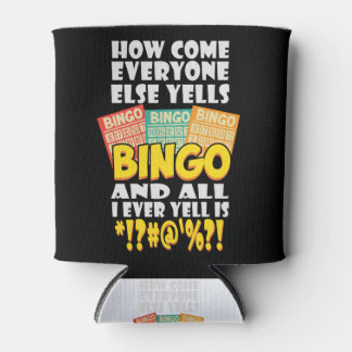 Rafraîchisseur Pour Canette Drôle Joueur de Bingo cadeau