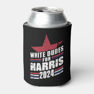Rafraîchisseur Pour Canette Dudes Blanches Pour Kamala Harris 2024