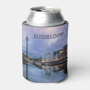 Rafraîchisseur Pour Canette Dusseldorf Skyline Allemagne Holiday Sunset Souven