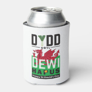 Rafraîchisseur Pour Canette Dydd Giles Dewi Hapus Joyeux St Davids Jour 6