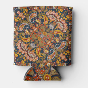 Rafraîchisseur Pour Canette Écharpe de soie Paisley Bandana
