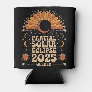 Rafraîchisseur Pour Canette Éclipse solaire partielle 2025 Québec Canada