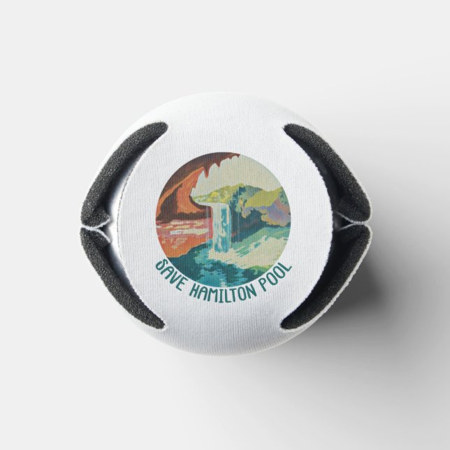 Rafraîchisseur Pour Canette Économisez Hamilton Pool Foam Can Cooler (Bas)