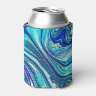 Rafraîchisseur Pour Canette Elégant Aquamarine Paua Rainbow Shell inspiré