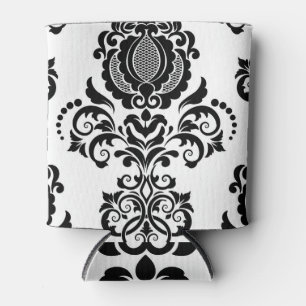 Rafraîchisseur Pour Canette Elégant Vintage Damask Texture sans joint