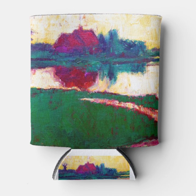 Rafraîchisseur Pour Canette Emil Nolde Paysage avec Ferme (Devant)