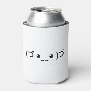 Rafraîchisseur Pour Canette Emoticon (づ ◕ ‿ ‿ ◕) づ Kaomoji Japonais