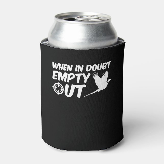 Rafraîchisseur Pour Canette En Doute, Empty Out Pheasant Chasse (Can devant)