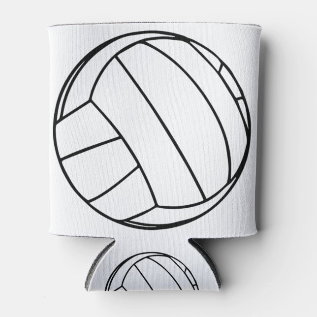 Rafraîchisseur Pour Canette Engin de volley-ball (Devant)