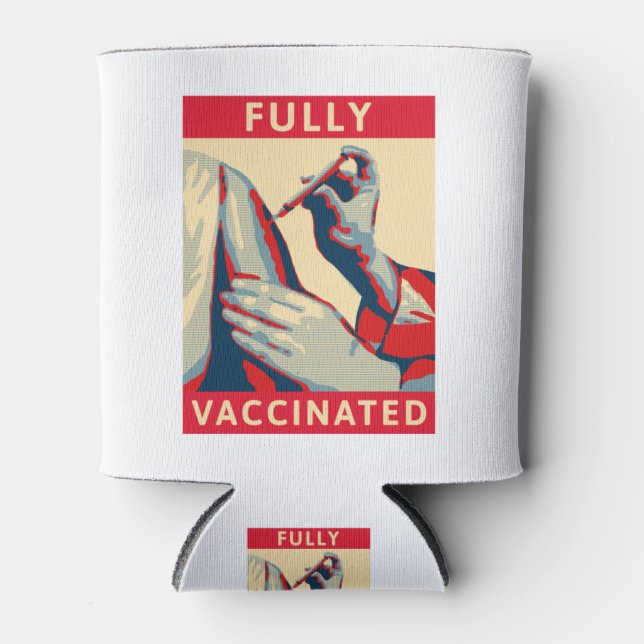 Rafraîchisseur Pour Canette Entièrement Vacciné (Devant)