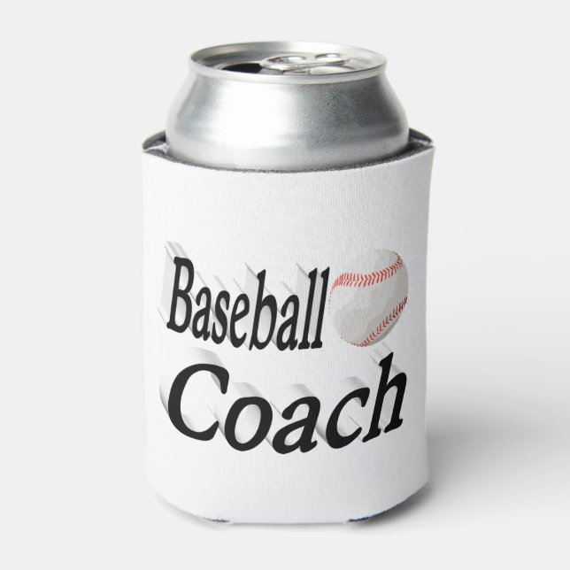 Rafraîchisseur Pour Canette Entraîneur de baseball (Can devant)