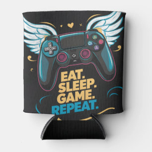 Rafraîchisseur Pour Canette Epic Gaming Gear. Manger. Dormir. Jeu. Recommencer