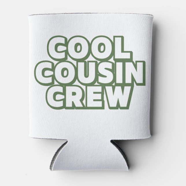 Rafraîchisseur Pour Canette Équipage cool Cousin (Devant)