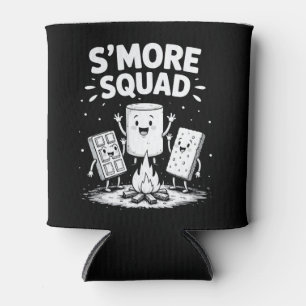 Rafraîchisseur Pour Canette Équipe S'mores Camping Feu de camp Mignon Marshmal