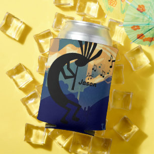 Rafraîchisseur Pour Canette Esprit de Kokopelli Turquoise