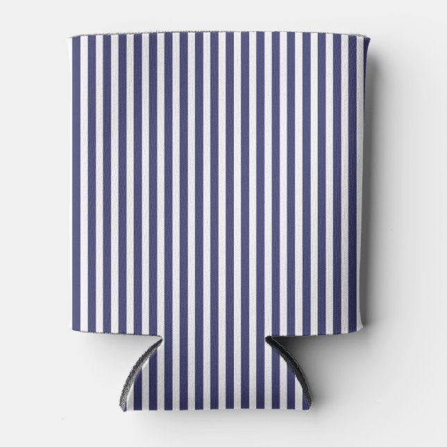 Rafraîchisseur Pour Canette États-Unis Drapeau Bleu et Blancs (Devant)