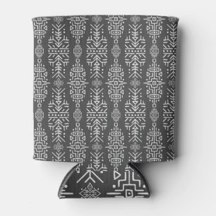 Rafraîchisseur Pour Canette Ethnic Boho Chic : Une conception tribale transpar