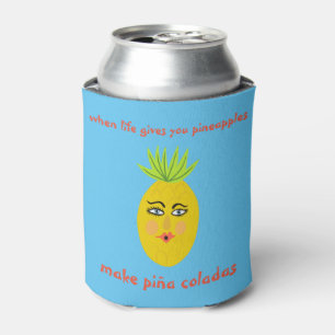 Rafraîchisseur Pour Canette FAIRE DE PINA COLADAS Whimsical Pineappy CUSTOMISE