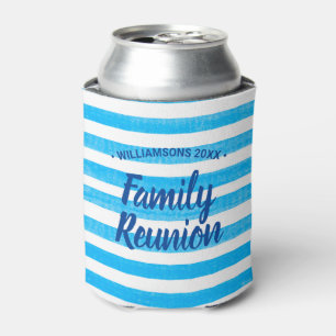 Rafraîchisseur Pour Canette Famille Reunion Bleu Blancs