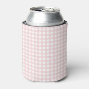 Rafraîchisseur Pour Canette Faye et Lauren Pastel Pink En vichy