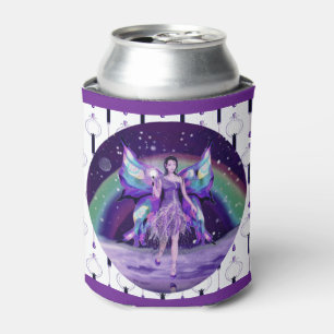Rafraîchisseur Pour Canette Fée de pluie violette Can Cooler