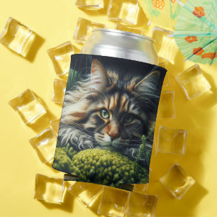 Rafraîchisseur Pour Canette Feline du gardien forestier