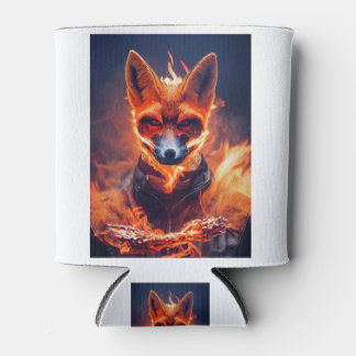 Rafraîchisseur Pour Canette Fennec Fox en feu