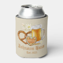Fête allemande d'Oktoberfest, nom de famille perso