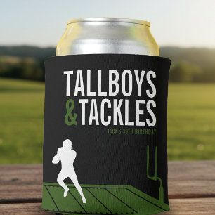 Rafraîchisseur Pour Canette Fête d'anniversaire de Football Tallboys & Tackles