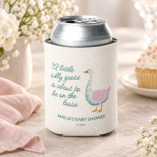 Rafraîchisseur Pour Canette Fête de Bébé Rose Vert Canard Farfelu