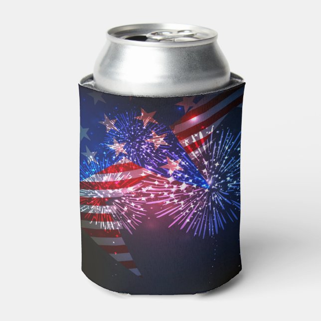 Rafraîchisseur Pour Canette Fête de Fireworks (v1) (Can devant)
