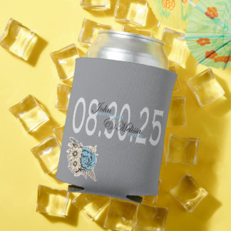 Rafraîchisseur Pour Canette Fête de mariage élégante personnalisée Favoriser