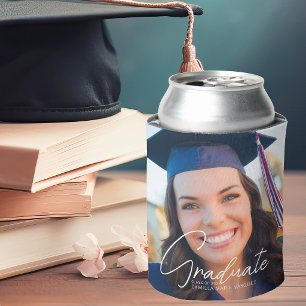 Rafraîchisseur Pour Canette Fête de remise des diplômes tendance Photo de fin 