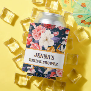 Rafraîchisseur Pour Canette Fête Florale Bohème Élégante