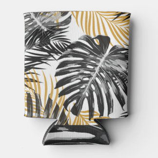 Rafraîchisseur Pour Canette Feuilles de palmiers tropicaux : Chic Floral
